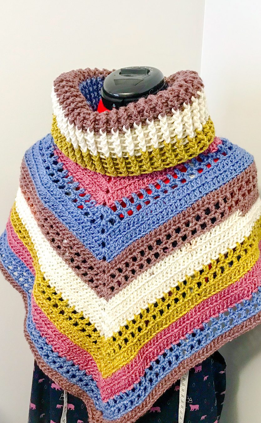 Free Printable Crochet Poncho Pattern