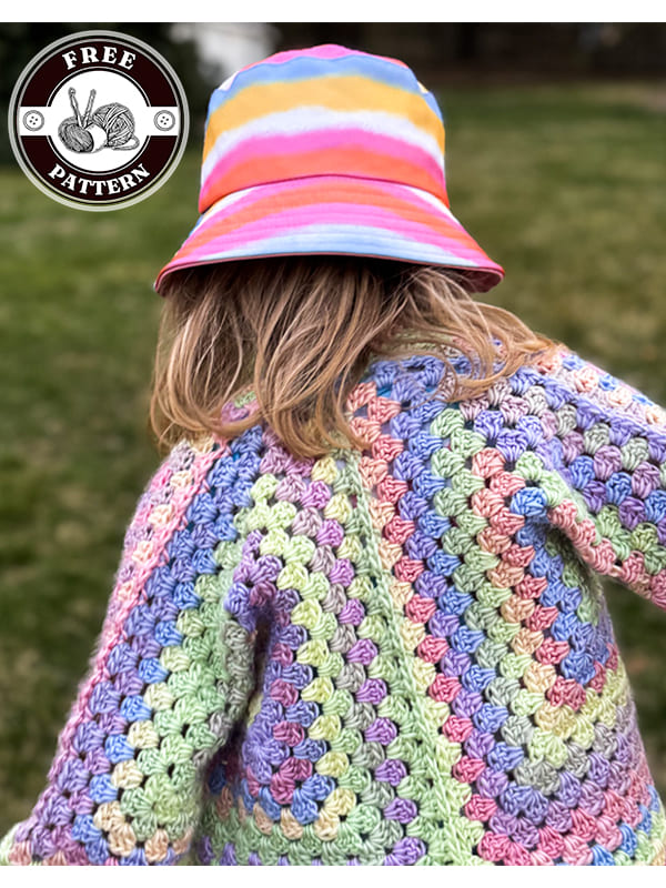 crochet hexagon cardigan for children (2)