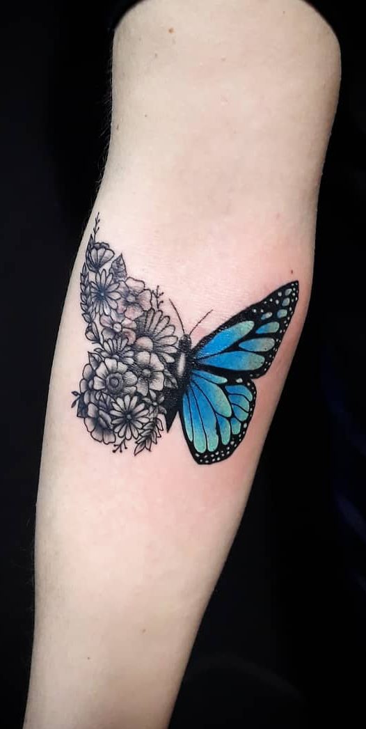 20+ Butterfly tattoo ideas to symbolize conversion 2019 - Page 4 of 22 ...