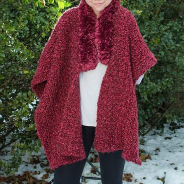 20-gorgeous-crochet-poncho-patterns-2019