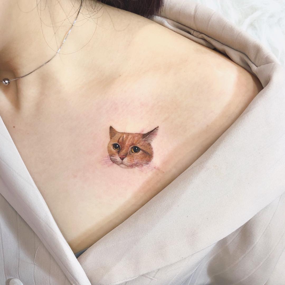 top-39-cat-tattoo-designs-for-cat-lovers-2019